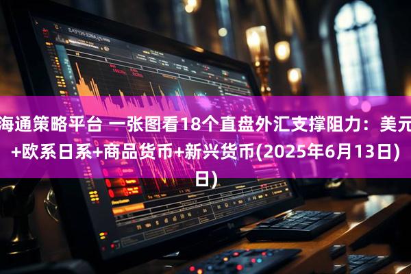 海通策略平台 一张图看18个直盘外汇支撑阻力：美元+欧系日系+商品货币+新兴货币(2025年6月13日)